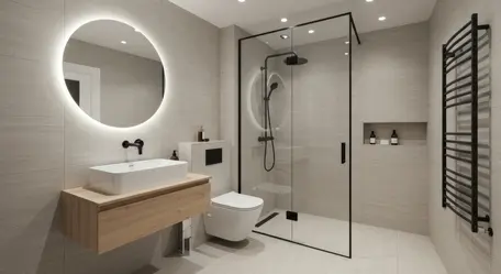 rénovation salle de bain à Sainte-Suzanne-et-Chammes - image 4